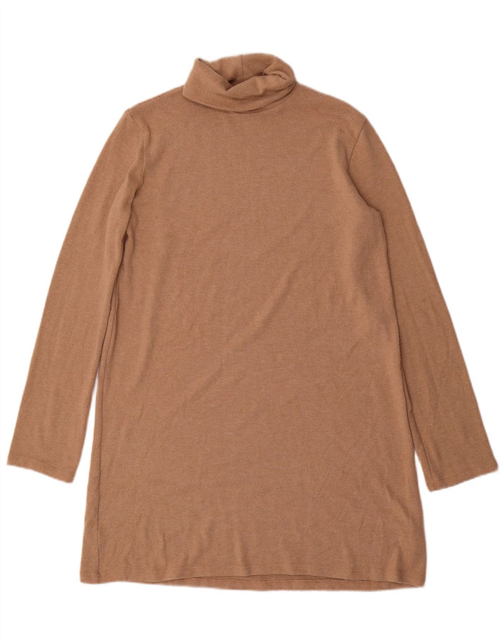 Rochie Pulover pentru Damă Zara UK 14 Maro Mediu Poliester