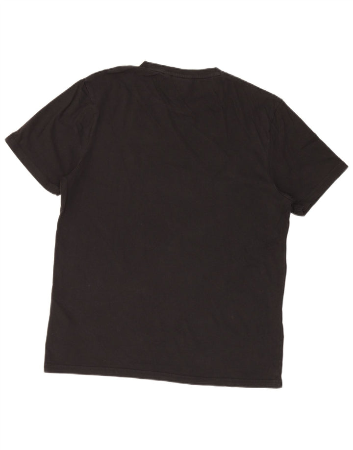 Tricou pentru bărbați Lyle & Scott Top mare din bumbac negru