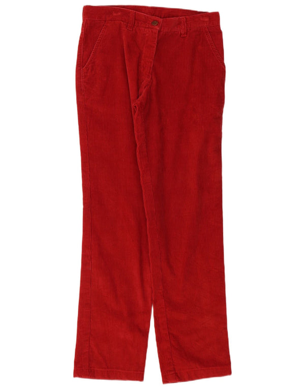 Pantaloni Kappa pentru femei, perfect Fit, din velur, IT 42 Medium W30 L31 Roșu