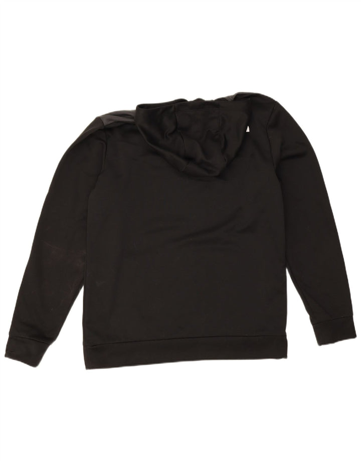 Pulover cu glugă pentru bărbați The North Face, negru mediu, poliester color bloc