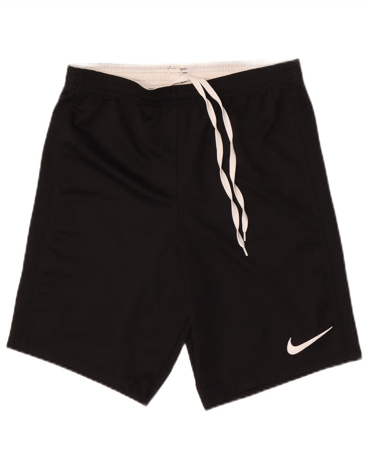 Pantaloni scurți sport Nike Dri Fit pentru bărbați, poliester negru mic