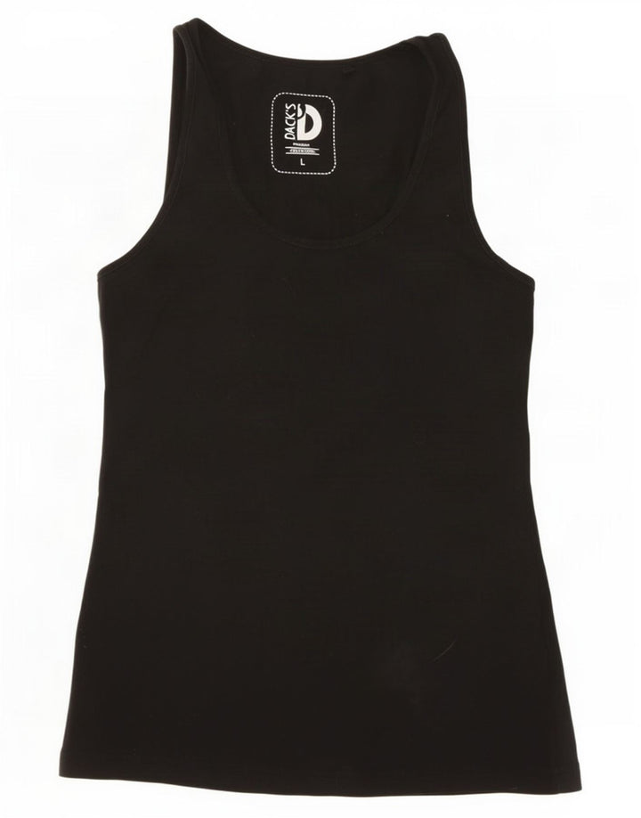 Vestă pentru femei Dack's Top UK 14, mare, negru, bumbac