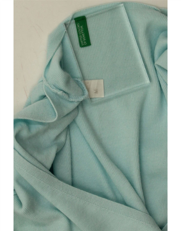 BENETTON Womens Cardigan Sweater UK 12 Medium Blue Vintage Benetton and Second-Hand Benetton from Messina Hembry 