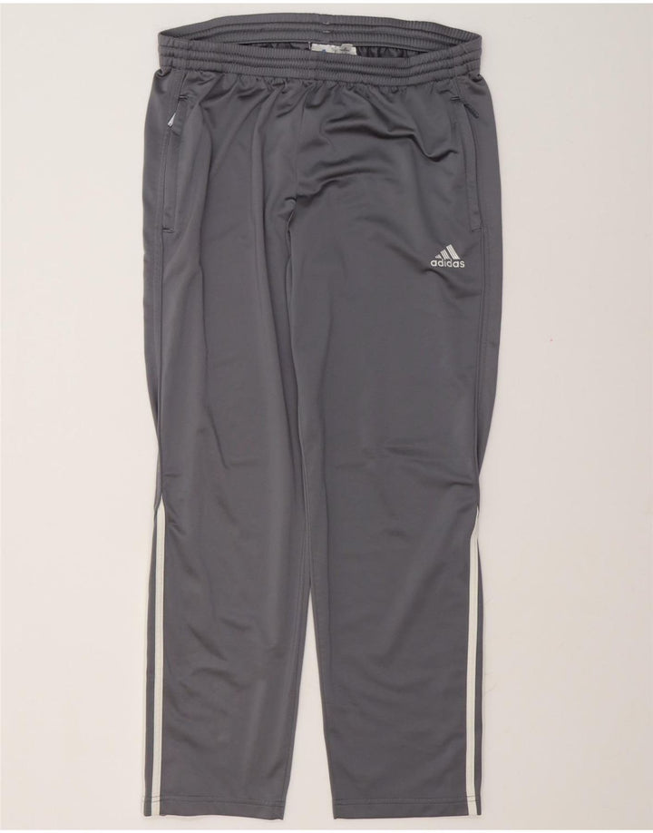Pantaloni de trening pentru bărbați Adidas Pantaloni de jogging UK 38/40 Poliester mediu gri