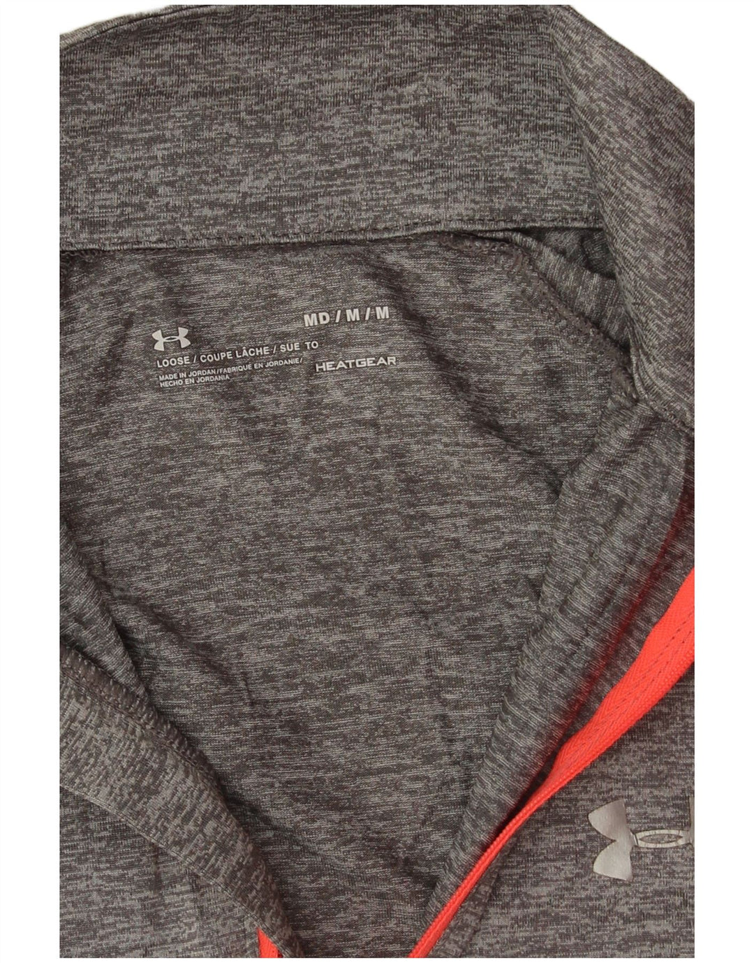 Top de trening UNDER ARMOUR pentru femei Heat Gear Pullover UK 12 Medium Gri