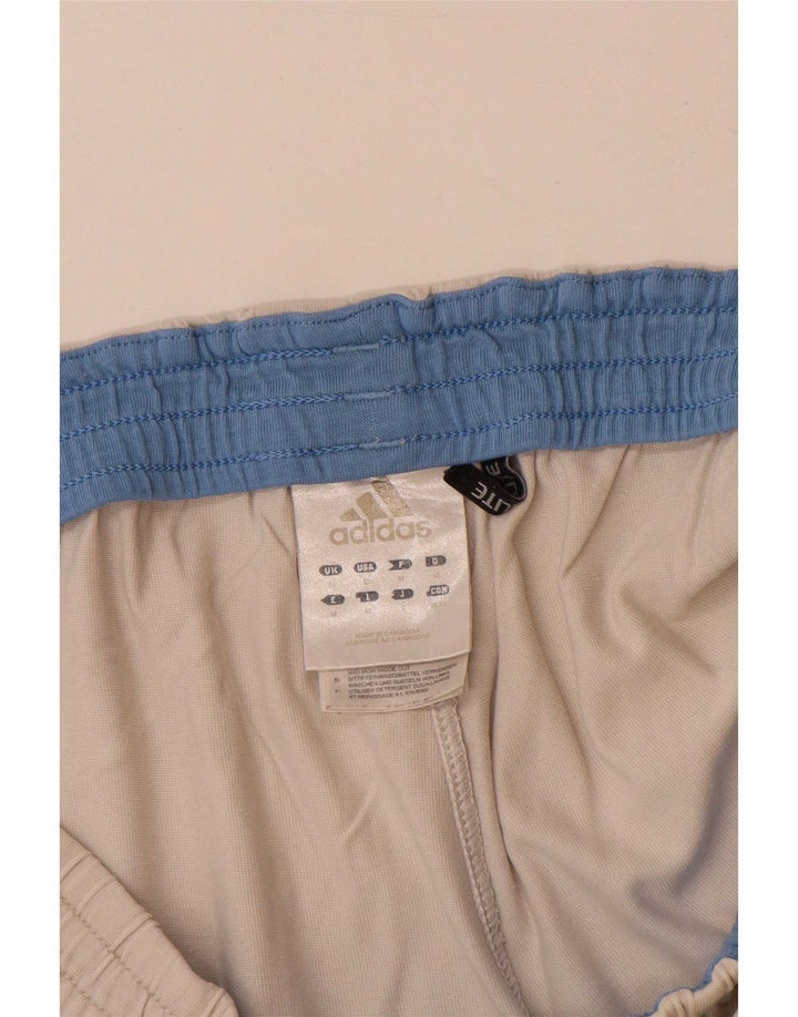 Pantaloni scurți sport pentru bărbați Adidas Climalite, bumbac mediu bej