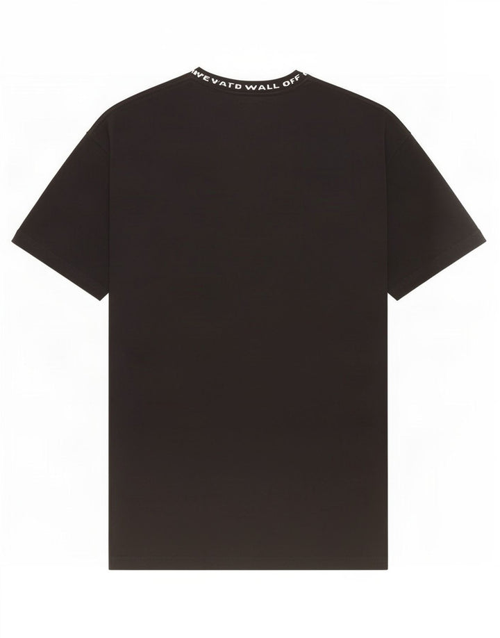 Tricou grafic Vans pentru bărbați Top mare din bumbac negru
