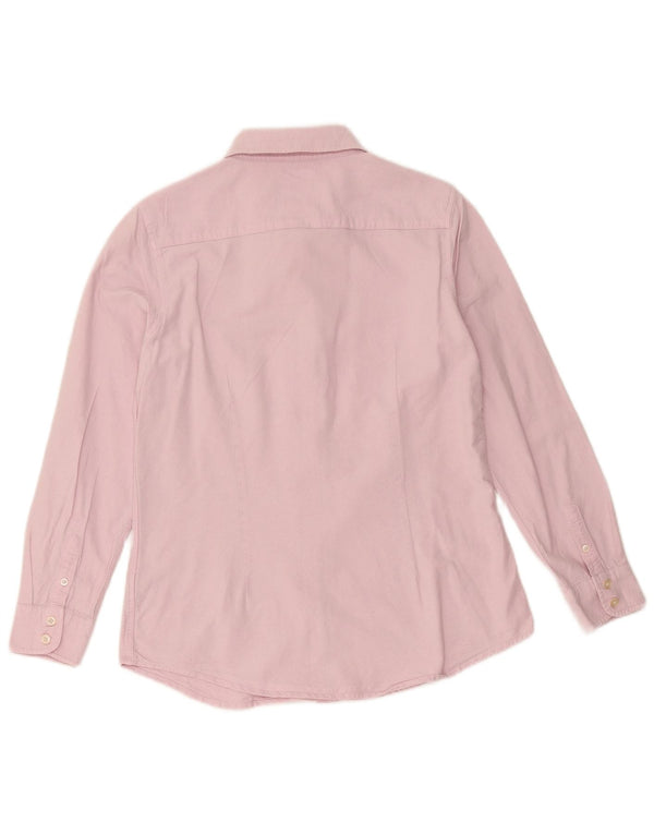 Crew Clothing Cămașă pentru femei UK 12 Medium Pink Bumbac