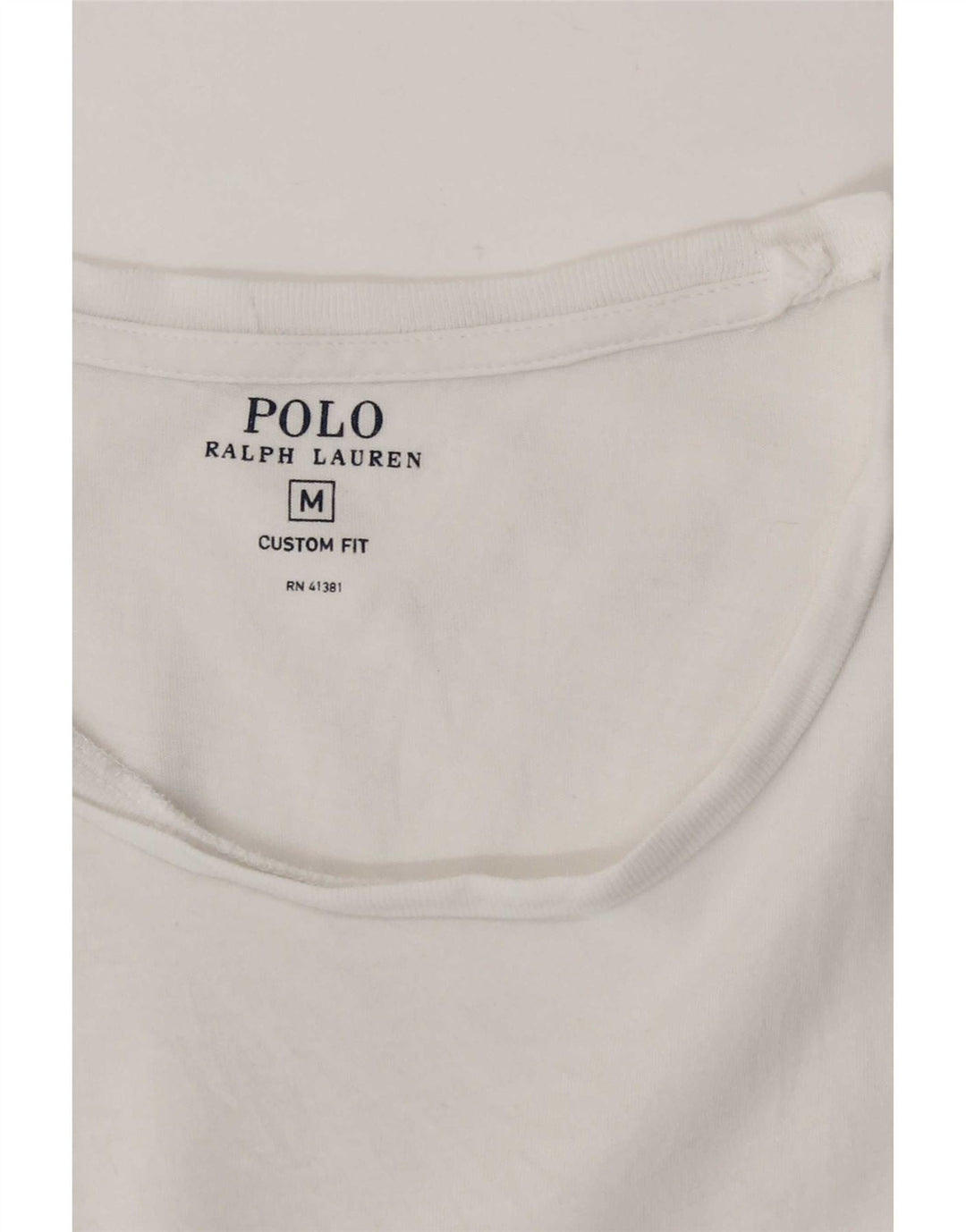 Tricou personalizat Polo Ralph Lauren pentru bărbați Top Medium White