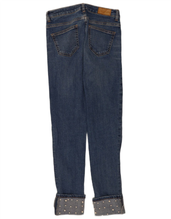 Blugi slim pentru femei Zara EU 34 2XS W24 L26 Albastru