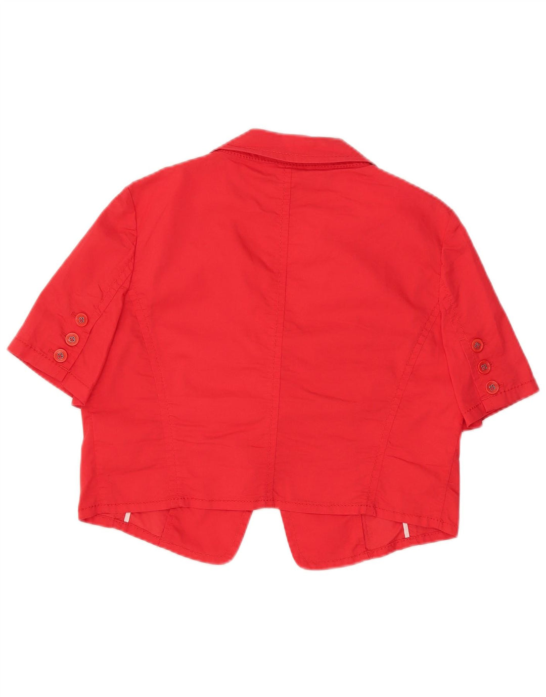 Marc Aurel Jachetă cu mânecă scurtă pentru femei Crop 1 Button IT 42 Medium Red