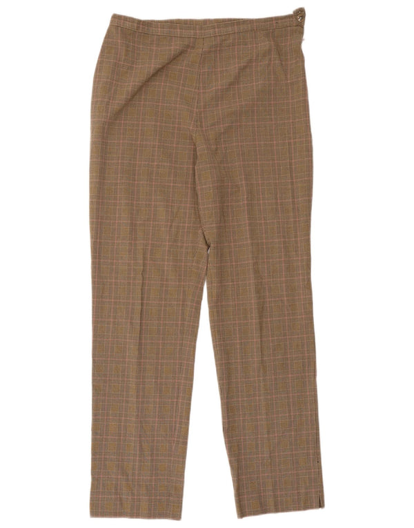 Pantaloni casual pentru femei Marks & Spencer UK 14 Large W34 L29 Maro