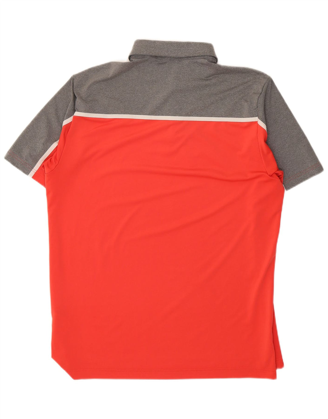Tricou polo Adidas pentru bărbați, mare, roșu, poliester color bloc