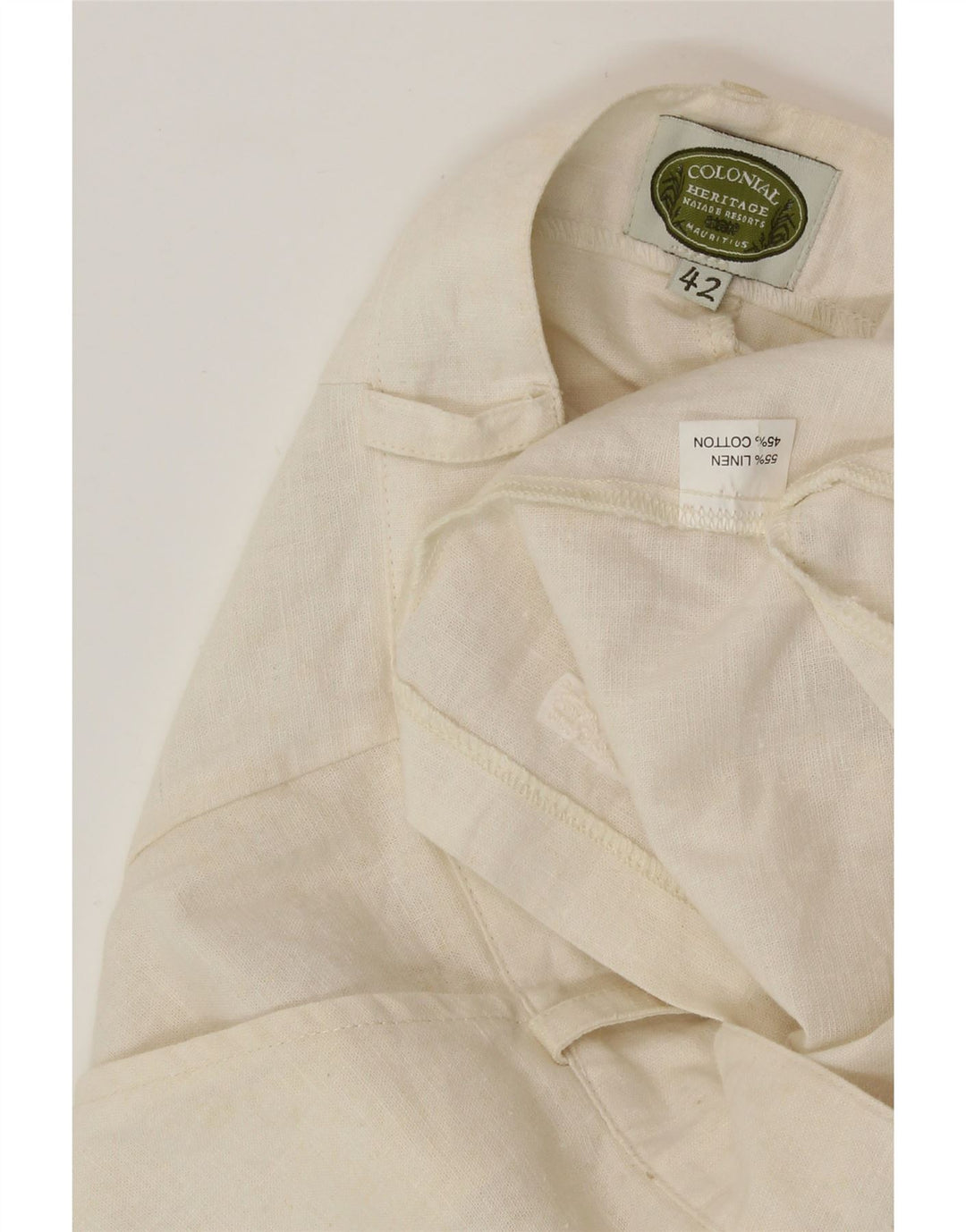 Pantaloni scurți chino pentru femei MAURITIUS IT 42 Medium W30 in alb