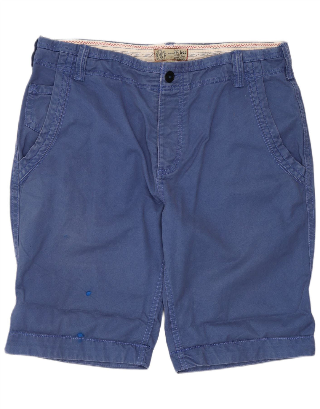 Pantaloni scurți chino pentru bărbați Fat Face W36, mare, albastru, bumbac