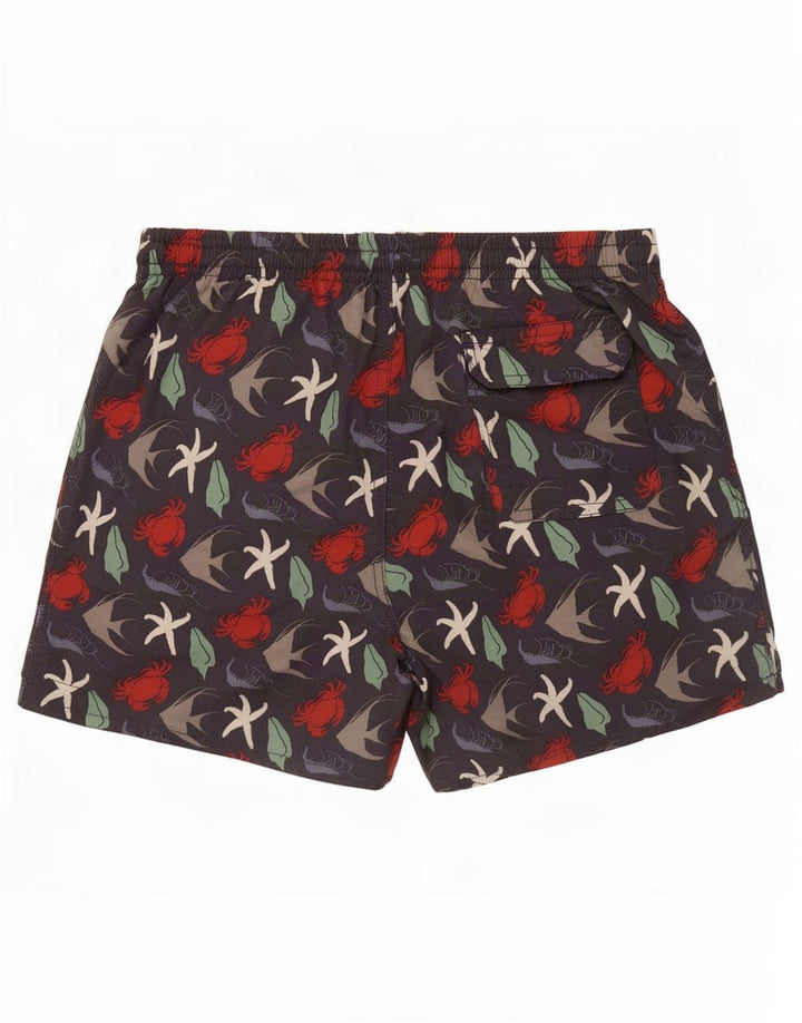 Pantaloni scurți de înot pentru bărbați Scout, cu model abstract, poliamidă, medie, bleumarin