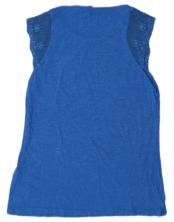Vestă pentru femei Ralph Lauren UK 10 Small Blue Bumbac