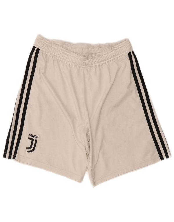Pantaloni scurți sport Juventus pentru bărbați Adidas Mic, alb, poliester