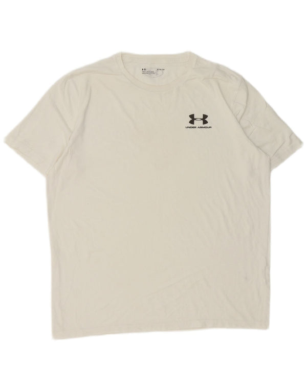 Tricou Under Armour pentru bărbați Top Large White