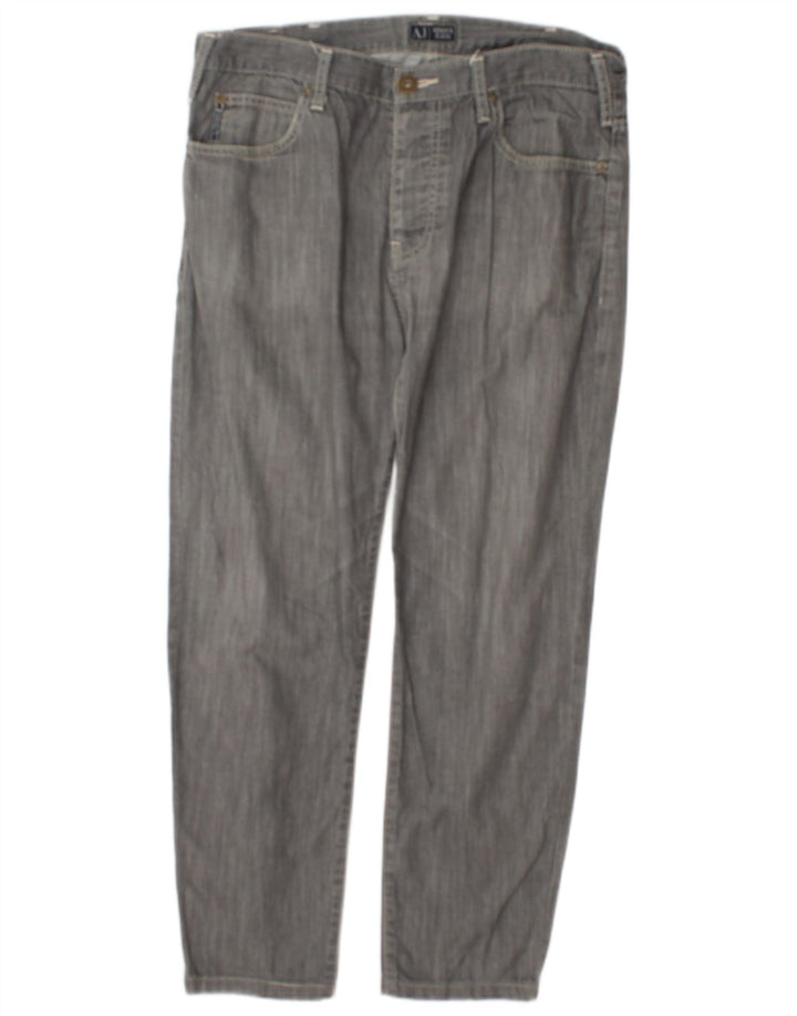 Blugi slim pentru bărbați Armani W33 L27 gri