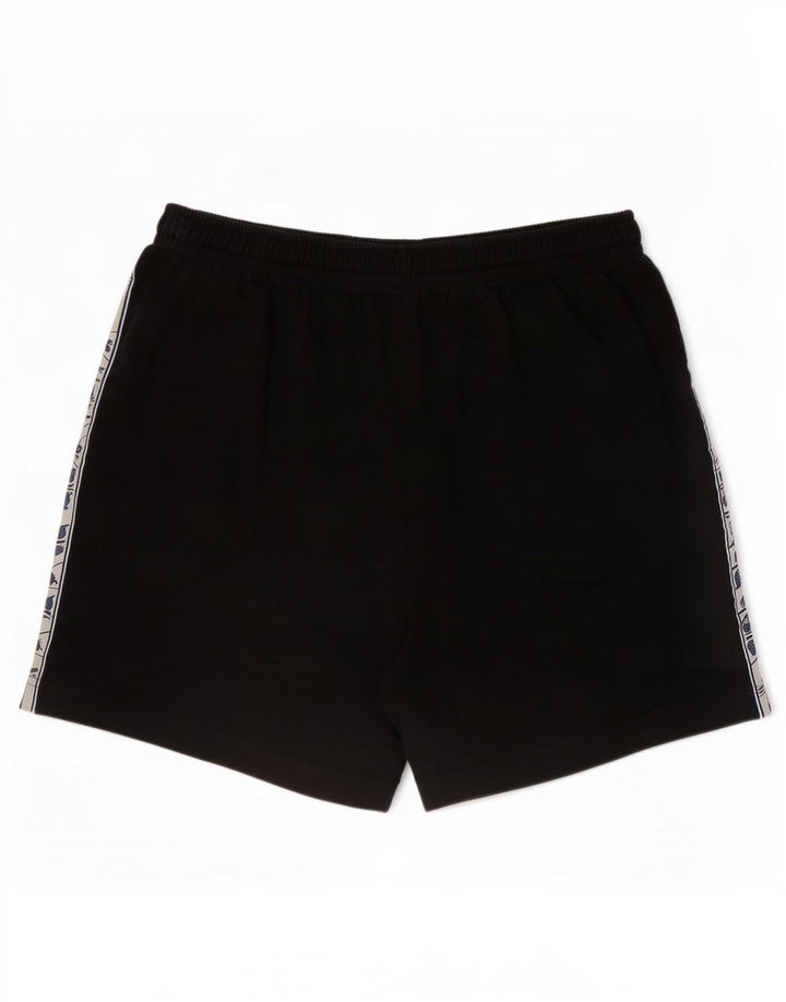 Pantaloni scurți sport grafic Diadora pentru bărbați, medii, negru, poliester color bloc