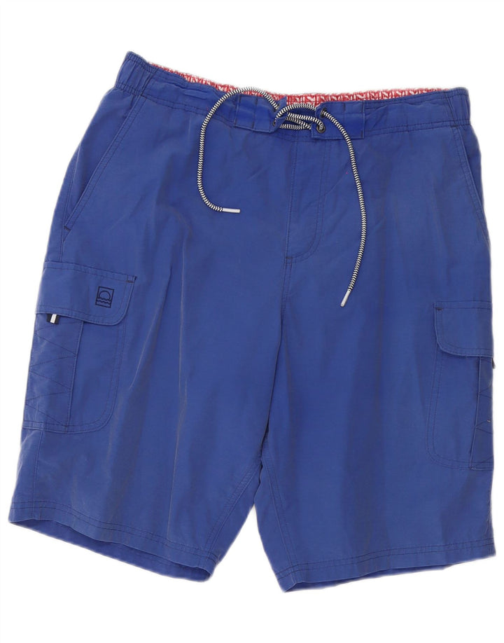 Pantaloni scurți de înot pentru bărbați Marks & Spencer, mari, albastru