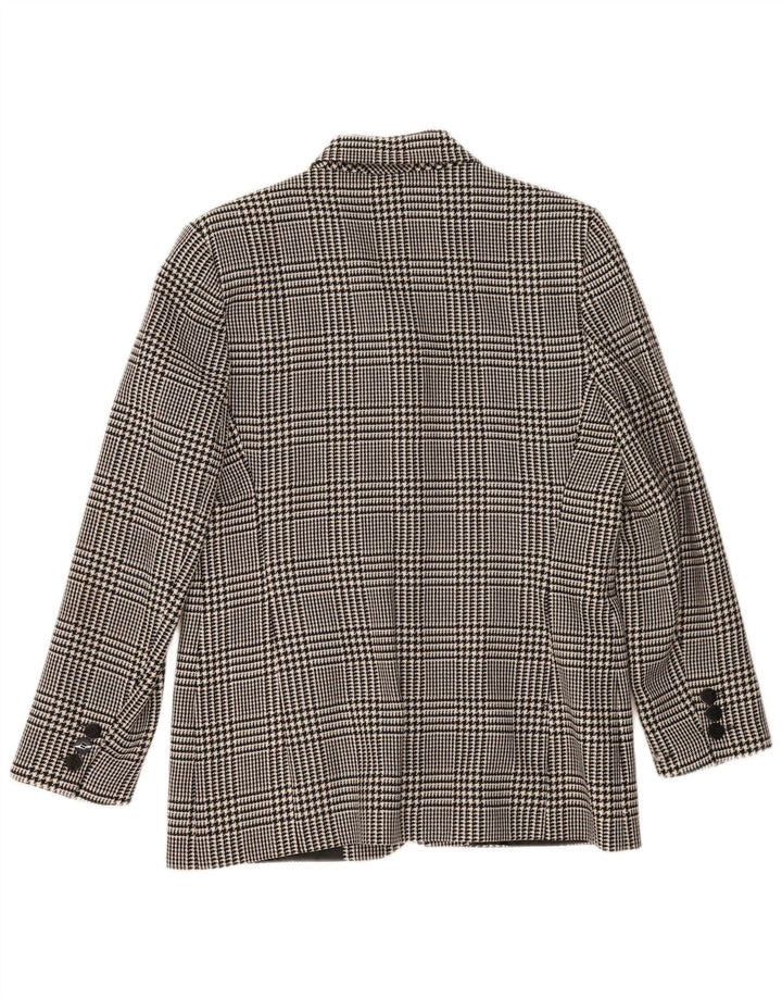 Sacou Marks & Spencer pentru femei, cu 3 nasturi, UK 14, mare, negru