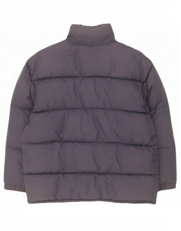 Jachetă căptușită vintage pentru bărbați UK 44 2XL bleumarin