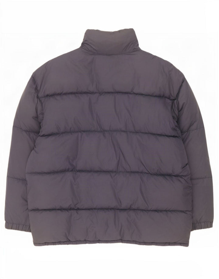 Jachetă căptușită vintage pentru bărbați UK 44 2XL bleumarin