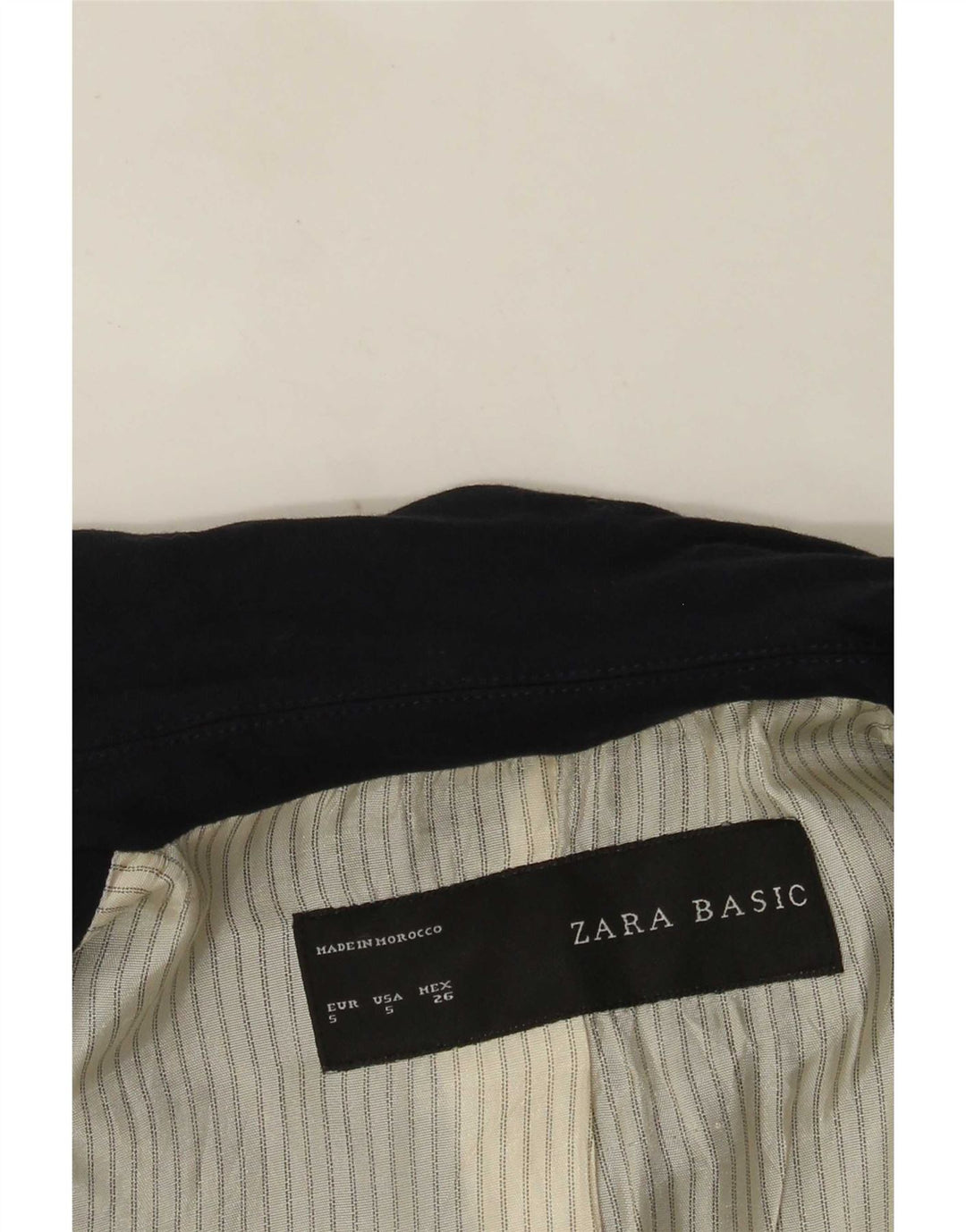 Sacou blazer pentru femei Zara, cu 1 nasture, UK 10 Mic, bleumarin