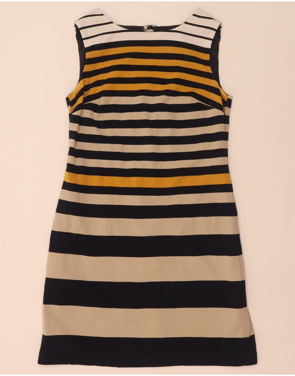 Rochie teacă pentru femei Marks & Spencer UK 14 Medium bleumarin cu dungi