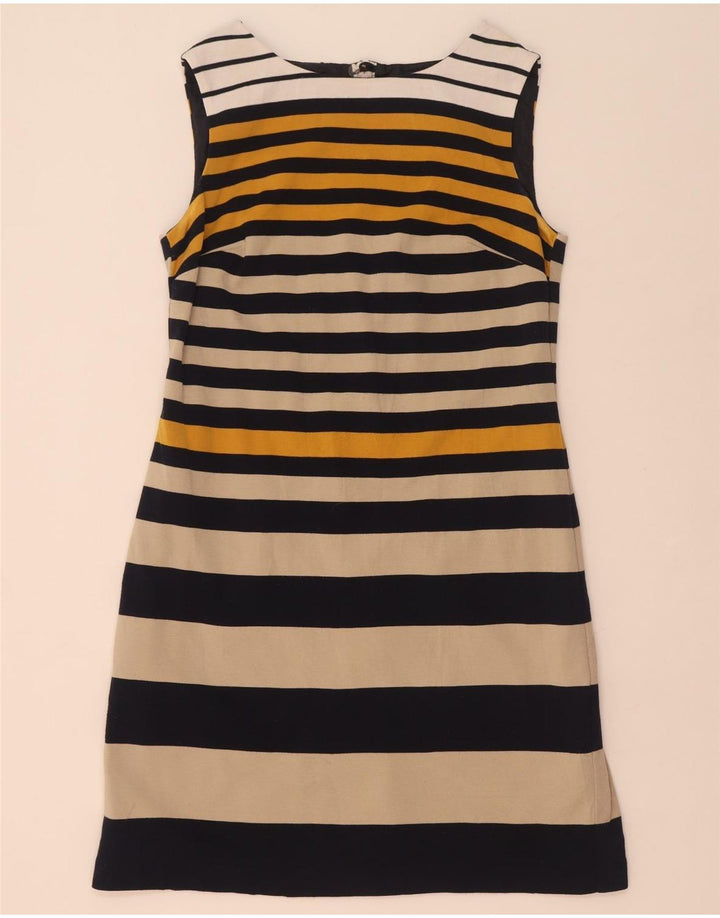 Rochie teacă pentru femei Marks & Spencer UK 14 Medium bleumarin cu dungi