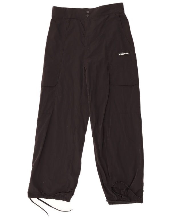 Pantaloni cargo pentru drumeții, cu tăiere largi, pentru femei, Ellesse UK 14 Medium W32 L32 Negru