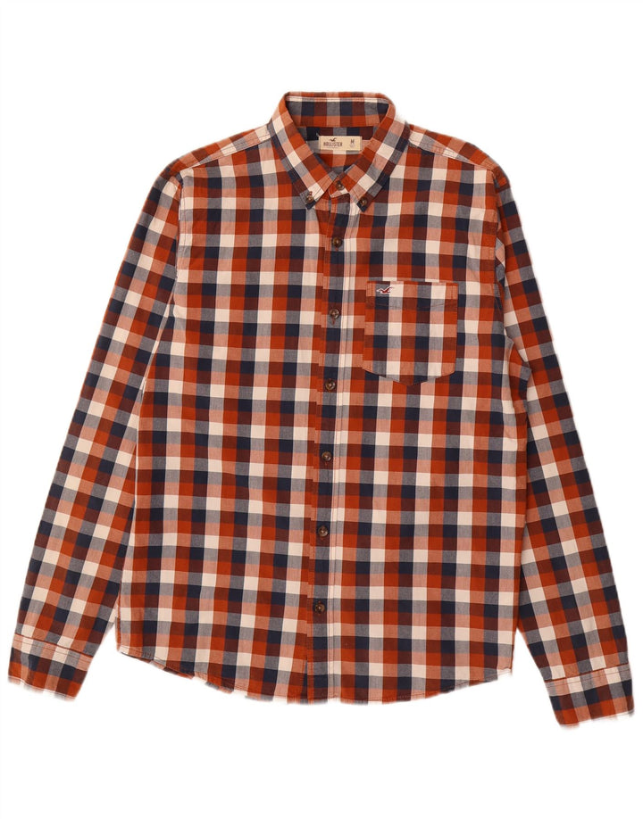 HOLLISTER Mens Shirt Medium Multicoloured Check Cotton