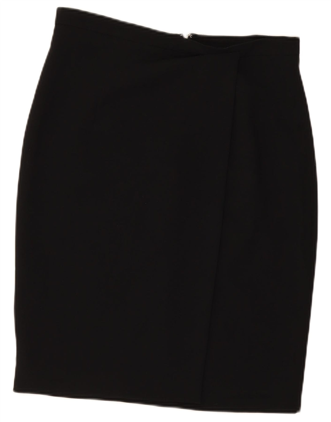 Fusta creion pentru femei Max Mara UK 12 Medium W31 Acetat negru