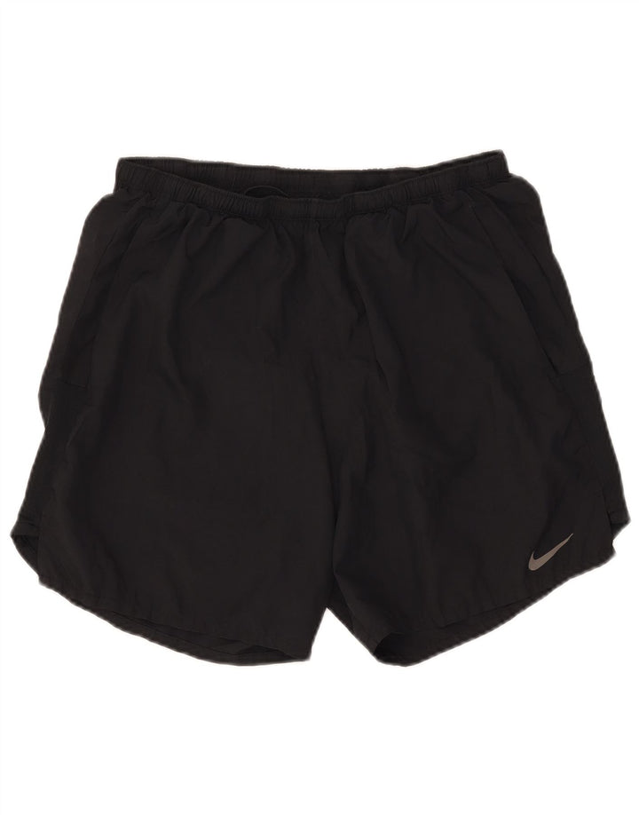 Pantaloni scurți sport Nike Dri Fit pentru bărbați, mari, negru, poliester