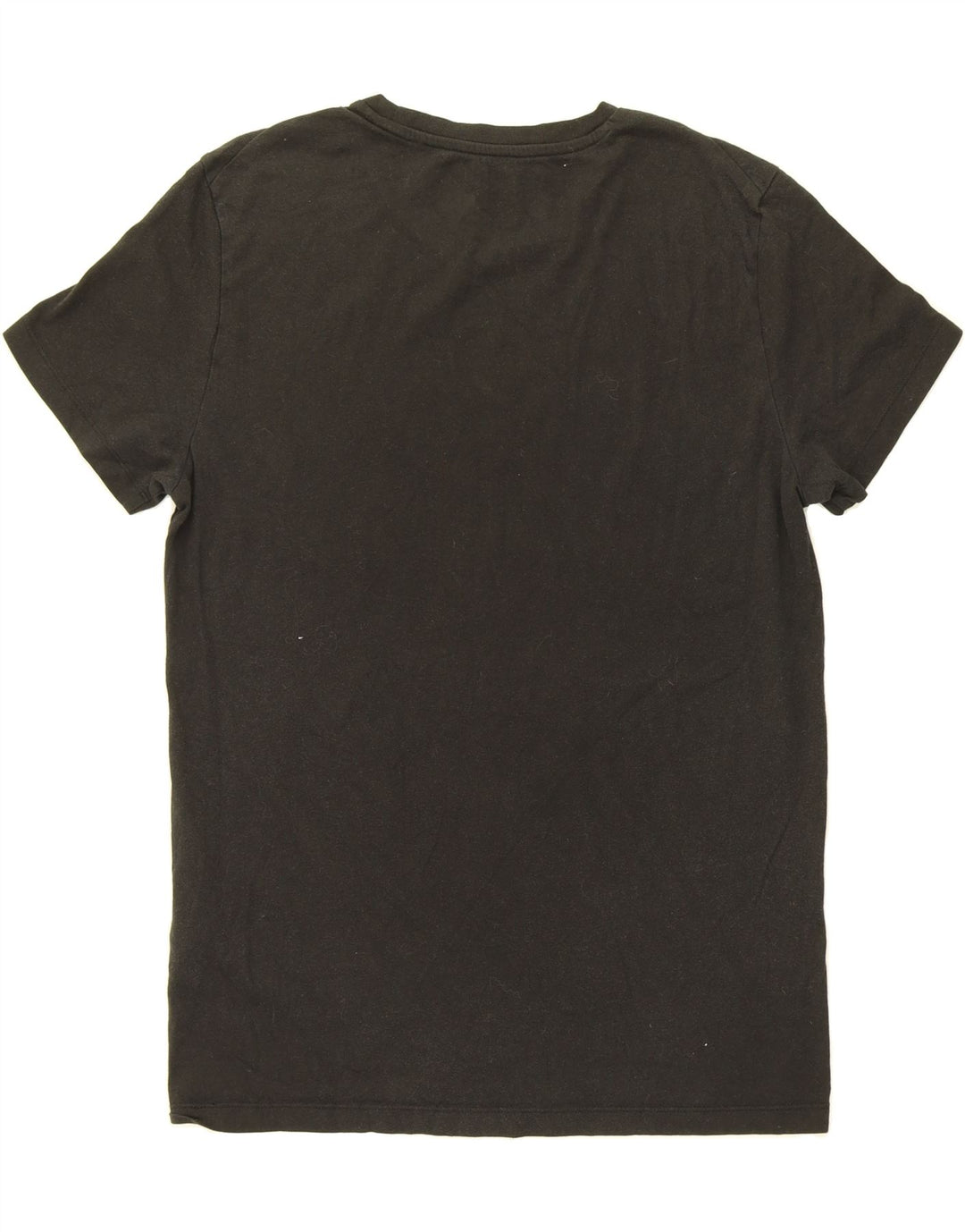 SUPERDRY Mens Graphic T-Shirt Top Medium Black Cotton Vintage Superdry and Second-Hand Superdry from Messina Hembry 