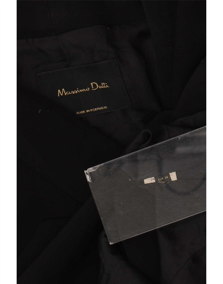 Palton Massimo Dutti pentru damă, cu piept dublu, EU 38 Mic Bleumarin