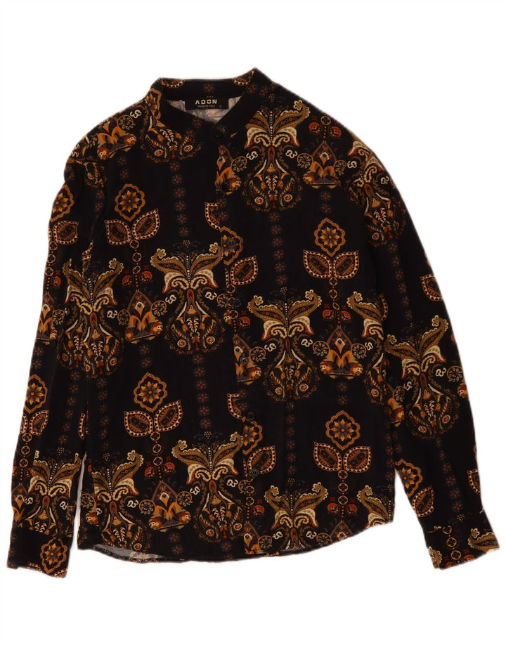 Cămașă bărbați ADON Mic Negru Paisley