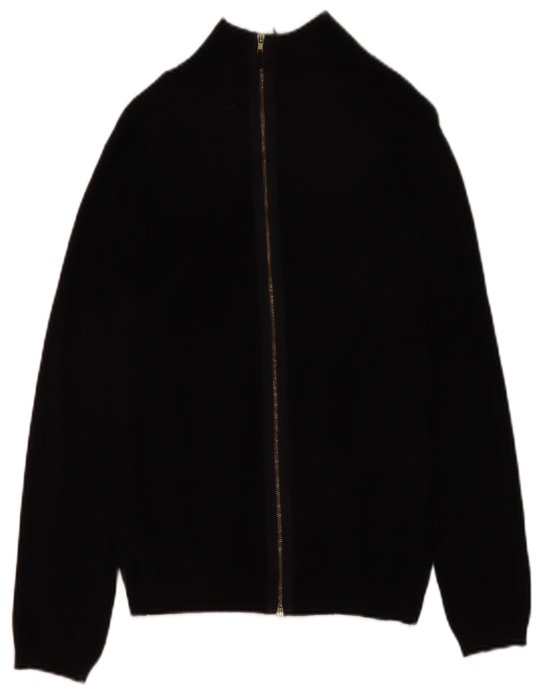 Pulover cardigan pentru femei Zara UK 14 mare, negru, viscoză