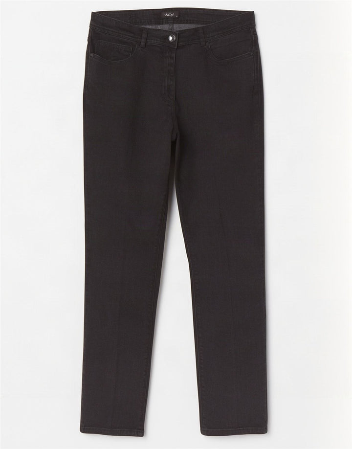 Blugi subțiri pentru femei M&Co UK 12 Medium W32 L30 Negri