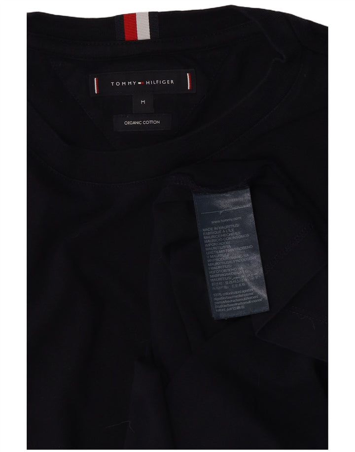 Tricou Tommy Hilfiger pentru bărbați, bumbac mediu albastru bleumarin