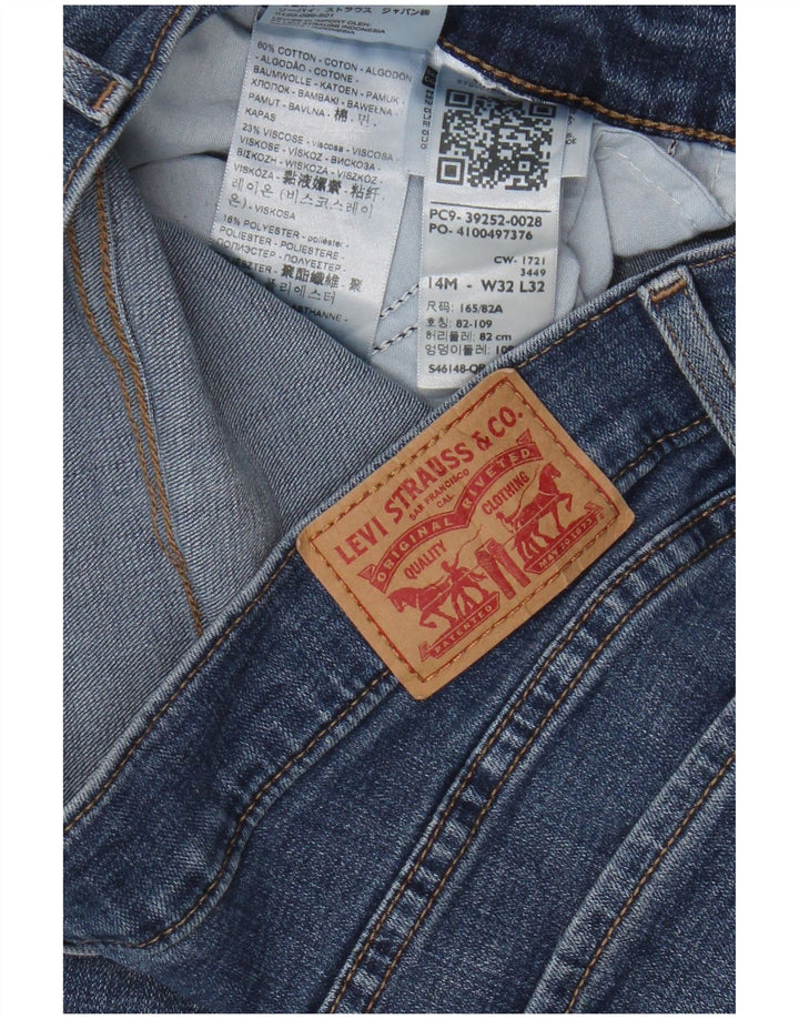Blugi Levi's Classic Bootcut pentru femei US 14 XL W32 L32 Blue Bumbac