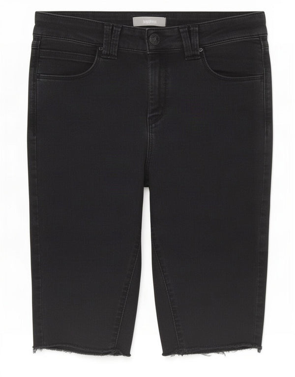Pantaloni scurți din denim pentru femei Marks & Spencer UK 12 Medium W30 Bumbac gri
