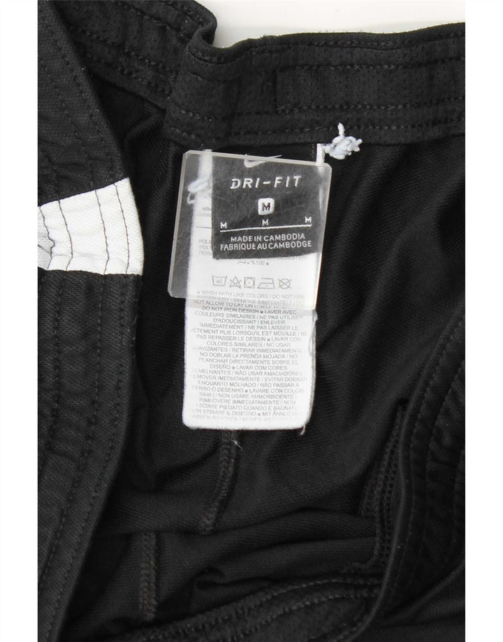 Pantaloni de trening Nike Dri Fit pentru bărbați, negru mediu, poliester color bloc