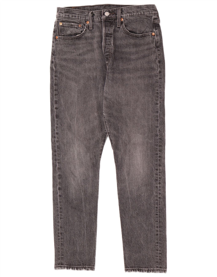 Blugi Levi's 501 Slim pentru femei W28 L28 bumbac gri
