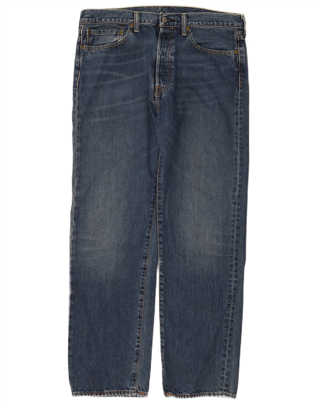 Blugi drepti pentru bărbați Levi's 562 W34 L32 Bumbac albastru