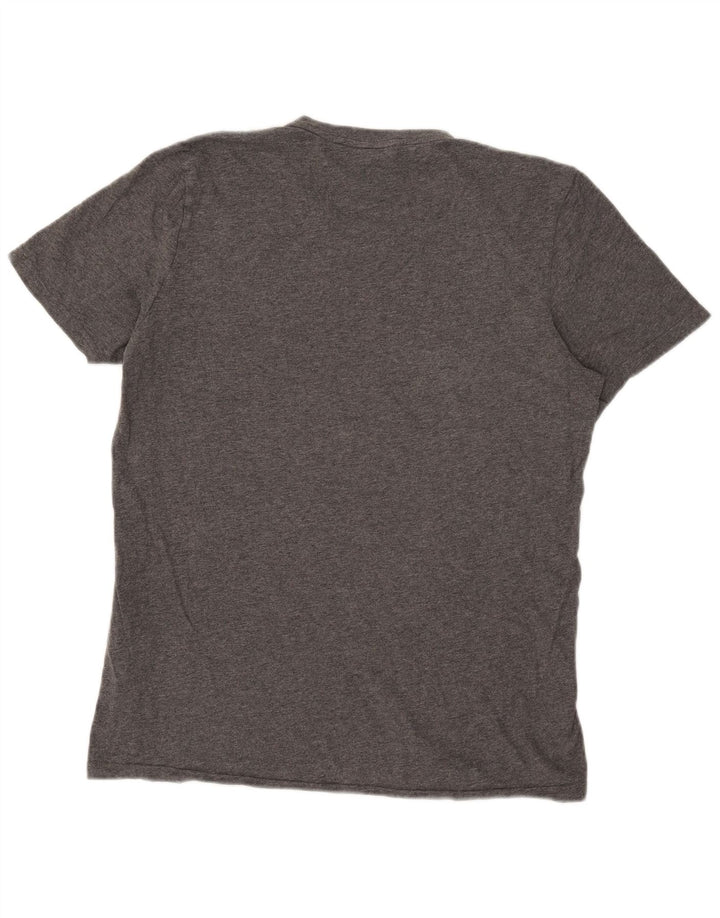 Tricou pentru bărbați Adidas Top Medium Gri Bumbac