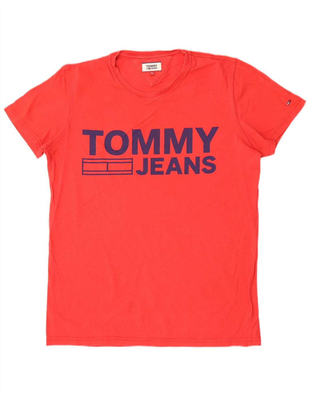 Tricou grafic pentru bărbați Tommy Hilfiger Top XL Roșu
