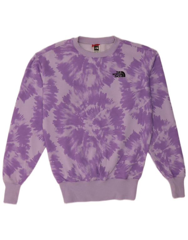 Hanorac pentru bărbați The North Face Jumper Medium Purple Tie Dye Bumbac